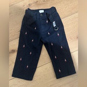 Ralph Lauren Toy Soldier Embroidered Pants